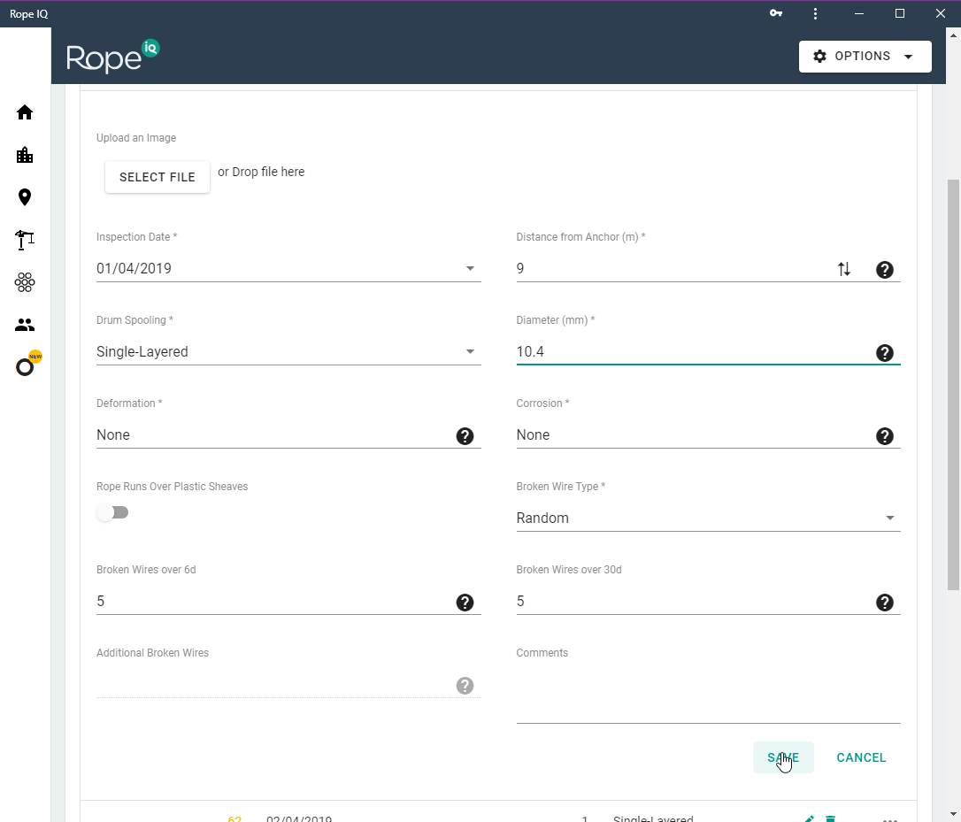 Rope IQ - Wire Rope Software