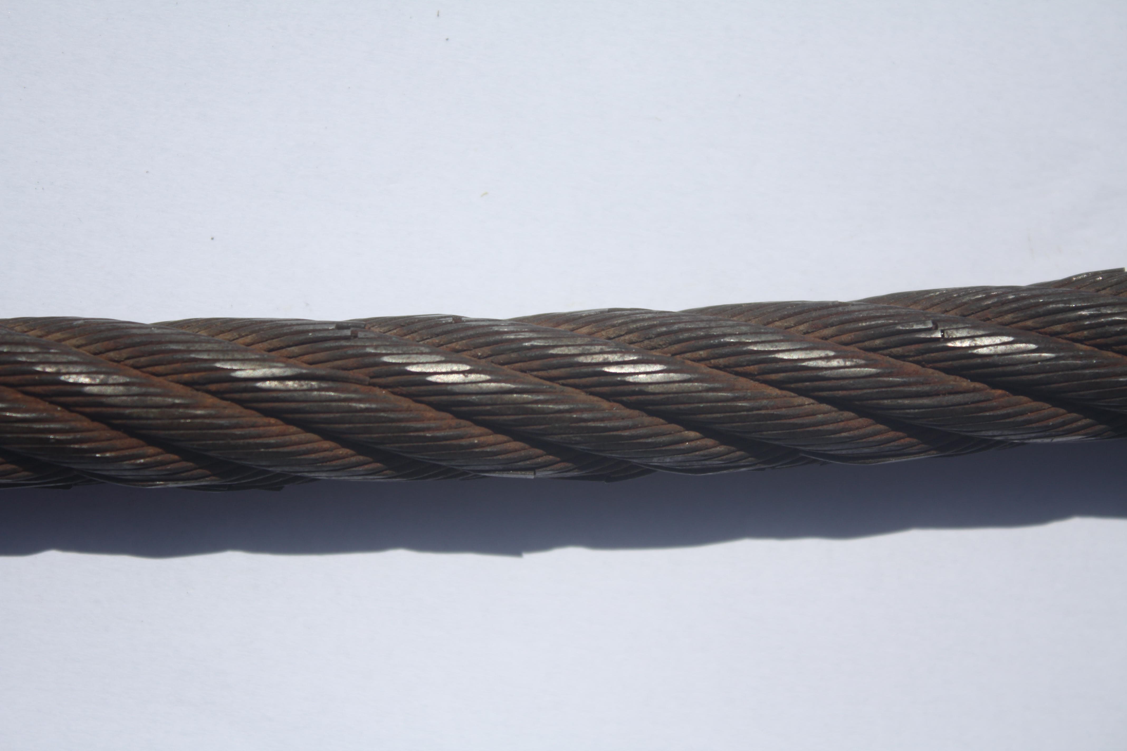 Heavy Wire Rope Wear
